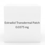 Estradiol Transdermal Patch 0.0375mg/Day (Pack of 4) Once Weekly - 1 Paquet - 1 Paquet