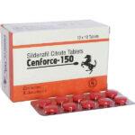 Cenforce (Sildenafil) 150 mg - 30-comprimes