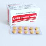 Extra Super Tadarise (Tadalafil & Dapoxetine) 100 mg - 30-comprimes