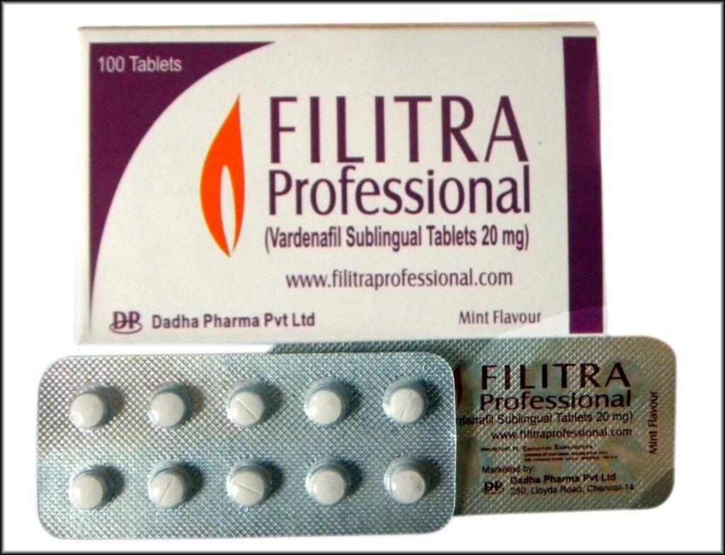 Filitra Professional (Vardenafil) 20 mg