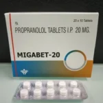 Migabet (Propranolol) 20 mg - 30-comprimes