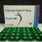 Migabet (Propranolol) 40 mg - 30-comprimes