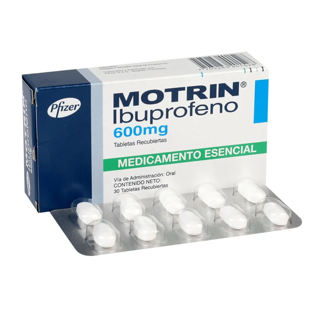 Motrin (Ibuprofen) 600 mg