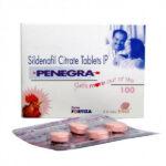 Penegra (Sildenafil) 100 mg - 30-comprimes