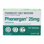 Phenergan (Promethazine) 25 mg - 30-comprimes - 25-mg