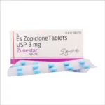 Zunestar (Eszopiclone) 3 mg - 30-comprimes